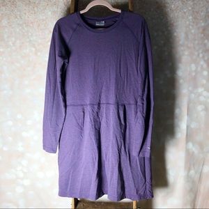 Columbia Purple Sweater Dress Size Large